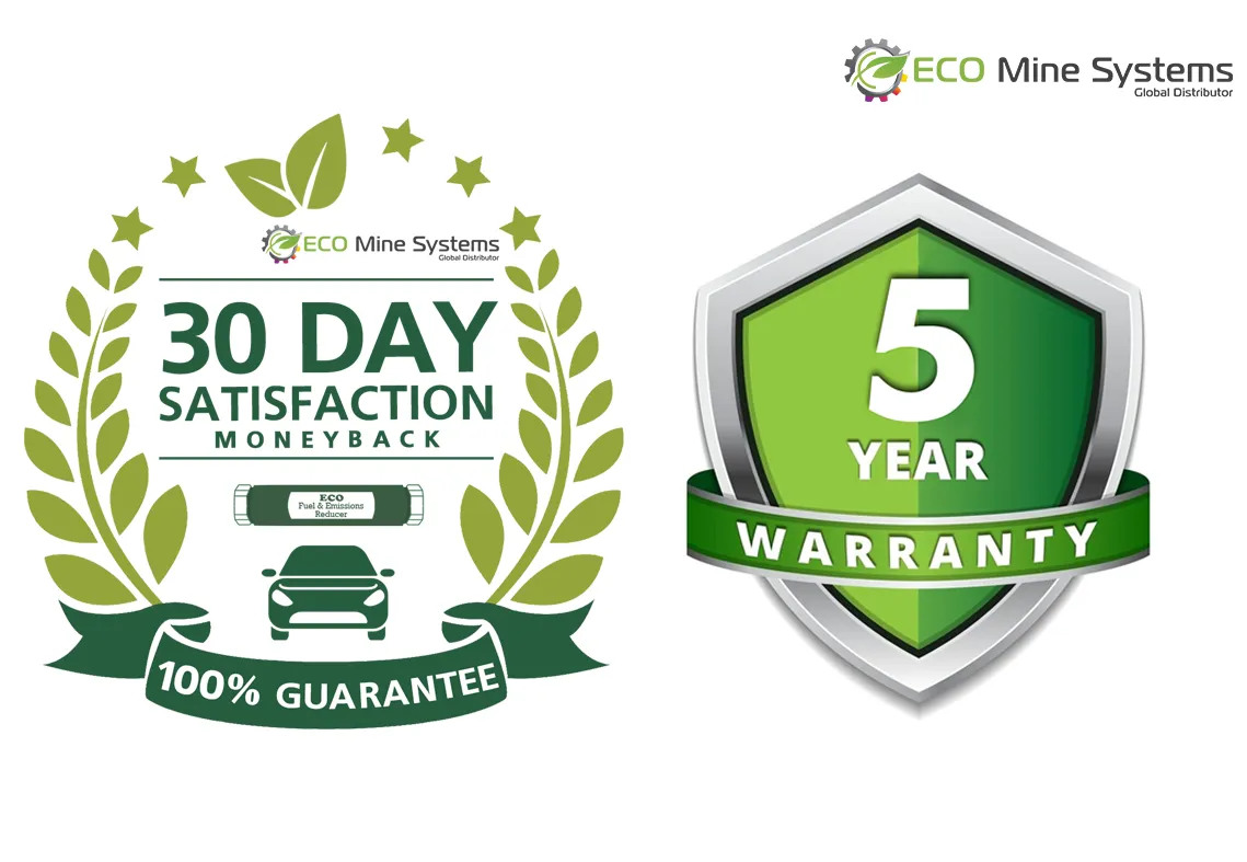 Гарантия качества 5 лет и возврат средств ECO Systems